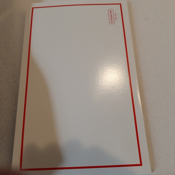 Coach Pen Leather Zipper Wallet Purse New - Picture 8 of 8